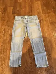 New American Eagle Air flex + Athletic Fit Light Blue Ultra soft Size 40x32