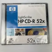 HP CD CD-R 700MB 52x Speed Brand New & Sealed Blank