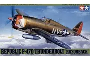 Tamiya U.S. Republic P-47D Thunderbolt "Razorback" 1/48 Aircraft Model Kit