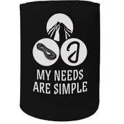 Alcohol Stubby Holder - Rock Climb Climbing Needs - Funny Novelty Birthday Gift Joke Beer Can Bottle
