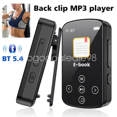 Portable Mini MP3 Player Bluetooth 5.4 Music Speaker FM Radio Voice Recorder