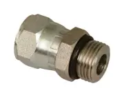 Apache 39038898 Steel Universal Hydraulic Adapter 1/2 Male x 1/2 Female in.