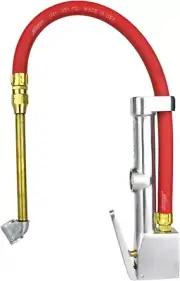 S-506 Original Service Station Tire Inflator and Air Pressure Gauge, Dual