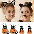 Women Piercing Halloween Earrings Hoop Earrings Korean Style Dangle Earrings