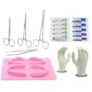 Dental Suture Pad Practice Kit Oral Suture Training Model for Students DS-1629