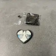 Raku Pottery Angel Turquoise Gemstone Heart by artist Jeremy Diller 2 In