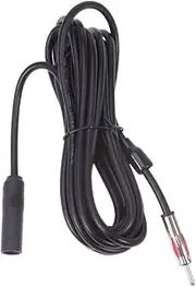 FELTECHELECTR Antenna Extension Cable for Converter Male to Female Aerial Plug Truck Player Adapter Auto Styling Accessories Designed for Speaker Connections Black