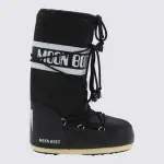 [Moon Boot] Moon Boot-Boots Blacks And Greys-Donna 39/41