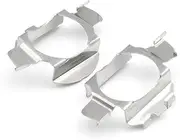 GLEAVI 2 Pcs Car Hid Bulb Retainer Adapter Kit Easy to Install -h7 Hid Bulb Holders No Socket Damage
