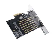 PDM2 M.2 NVME to PCI-E 3.0 X4 Expansion Card - Black