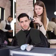 Hairdressing Cape Haircut Bib Shawl Barber Gown Hair Cutting Smock