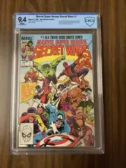 MARVEL SUPER HEROES SECRET WARS #1 CBCS 9.4 NM 1984 BLUE GALACTUS ERROR