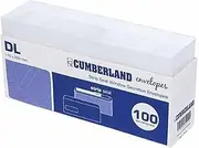 Cumberland Strip Seal Envelope DL Box 1000, White