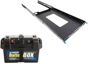 [Adventure Kings] Titan 100L Fridge Slide + Battery Box Portable 2xUSB&Cig Socket