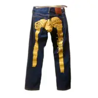 在飛比找蝦皮購物優惠-EVISU 福神 日本畫大M 黃金傳奇丹寧牛仔褲 只有一件古