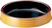 DX Shaku 7 Tub, White Wood Grain [19.7 x 2.8 inches (500 x 70 mm), 5.5 oz (1660 g)] | Lacquerware, Wood Products