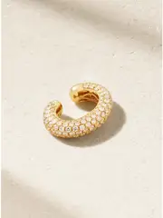 [Anita Ko] Anita Ko - Cosmo 18-karat Gold Diamond Ear Cuff - One size One size Gold