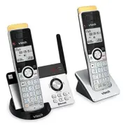 VTECH IS8121-2 Super Long Range up to 2300 Feet DECT 6.0 Bluetooth 2 Handset Cor