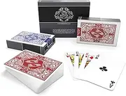 Bullets Playing Cards - Plastic Playing Cards - Bridge Size - Standard Index - 2 Pips