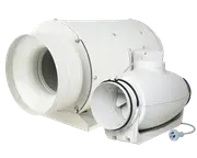 Fantech TD Silent In-Line Duct Mounted Fan -100MM (4" Inch) - 24W - 240 M³/H