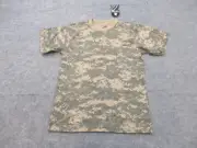 Rothco Shirt Mens Small Green Camo Military Army Digital Stretch Adult Tee NEW