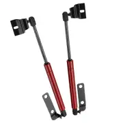 2Pcs Front Engine Cover Bonnet Hood Shock Lift Strut Bar Support Arm Gas Spring for / SR5 2005-2012 Red