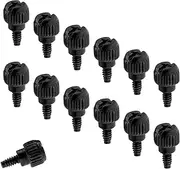 EMSea 50PCS Computer Case Thumb Screws, M3, 3mm x 6mm, Black