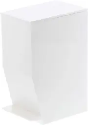Home Sanitary Step Trash Can - Small Space Waste Bin for Bathroom Kitchen ABS Pl