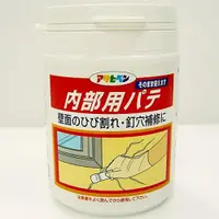 在飛比找特力屋線上購物優惠-日本 Asahipen 牆壁細紋/防裂填縫劑 白 400g