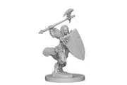 Pathfinder Deep Cuts: Unpainted Miniatures - Half-Orc Female Barbarian