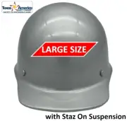 MSA Skullgard Large Cap Style with StazON Suspension - Custom Silver