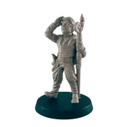 Human Male Lamp Lighter - Everyday Folk - Mini - EC3D - - Dungeons & Dragons - R