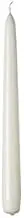 192x Premium Church Taper Candle Pillar Candles White Unscented Lead Free 6Hrs - 25cm (10")