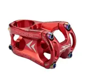KRSEC Bicycle Aluminum bar Stems 28.6*31.8*50mm 0° MTB Road Bike short Stem Red