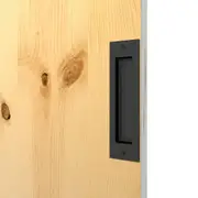 Black Sliding Barn Door Handle BH1 - Australia Barn Door Expert