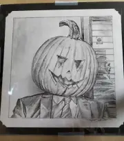 Fall Spirit (Dwight Schrute, The Office) Original By Jason Edmiston Not Mondo