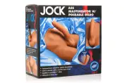 Jock Ass Masturbator w/ Poseable Dildo Medium