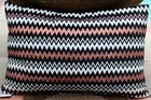 *REDUCED* Cotton Jacquard Cushion w Insert ( copper ) 60cm x 40cm BRAND NEW