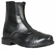 BlackTuffRider Children's Starter Front Zip Paddock Boots All sizes