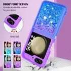 For Samsung Galaxy Z Flip 5 4 3 Shockproof Protective Cover Glitter Bling Case