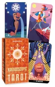 KALEIDOSCOPIC TAROT Deck & Book Set witch pagan oracle cards fantasy art card