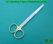 T/C Operating Scissors Sharp/Blunt 5.50" Curved