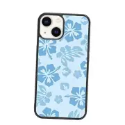 Blue Hibiscus Phone Case Compatible with 6.1 Inch - iPhone 13 Blue hibiscus