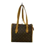 LOUIS VUITTON 路易威登 肩背包 老花MONOGRAM POPINCOURT 棕色 PVC 日本直送 二手