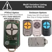 Garage Door Remote Control ATA PTX-5 PTX5v2 TrioCode 128 - Replacement Options!