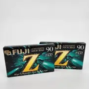 FUJI Z 90 Cassette Tape High Bias - 2 Pack