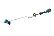 Makita Rechargeable Lawn Mower 18V with 230mm cutting width tip saw, loop handle