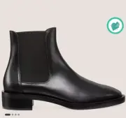 Stuart Weitzman Chelsea Black Boots Bootie 9 AA N