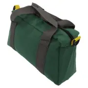 Wide Mouth Tool Bag Canvas Waterproof High Capacity Storage Handbag 36cm 14in
