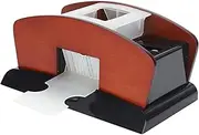 ZenithAur Automatic Card Shuffler, Battery Operated Electric Shuffling Machine, One Key Start, Compact Design for Family Gatherings, Poker, Blackjack